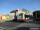 Ev. . 135 (Renault Karosa city bus) v Krnovsk ulici.