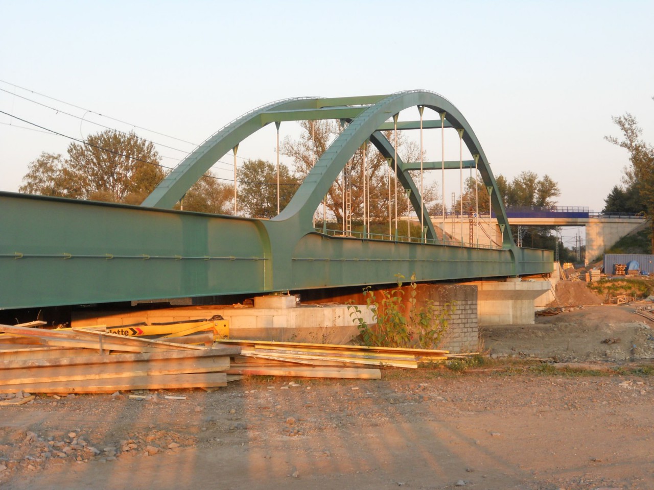 Uloen mostu na novch pilch