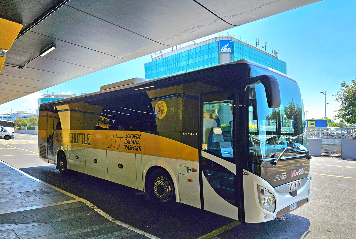 GF-831EW, Sit bus Shuttle,  Aeroporti di Roma Fiumicino 