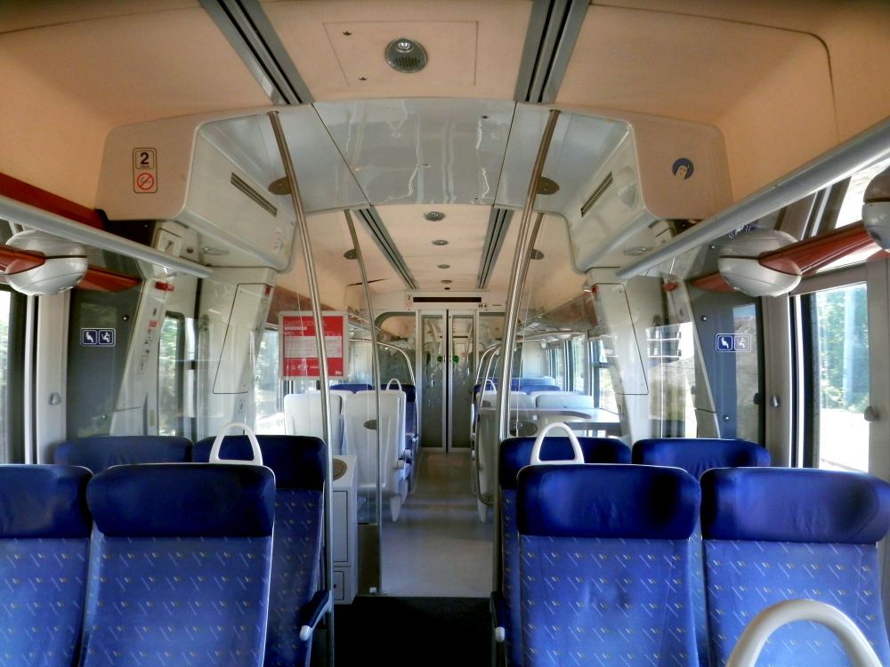 interir vlaku TER 84338