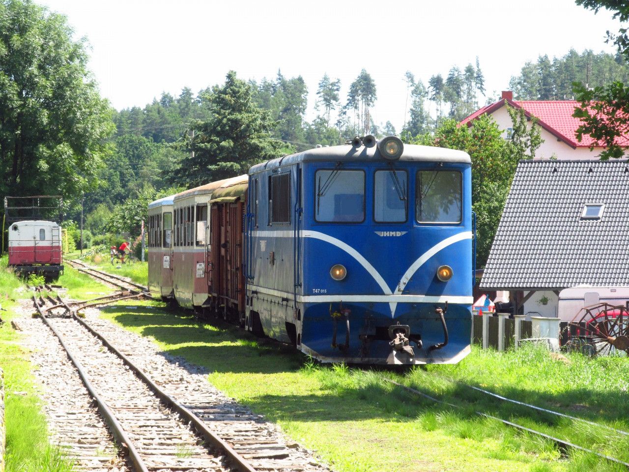 Os vlak z N. Bystice do J. Hradce pijd do Blaejova, 12. 7. 2021