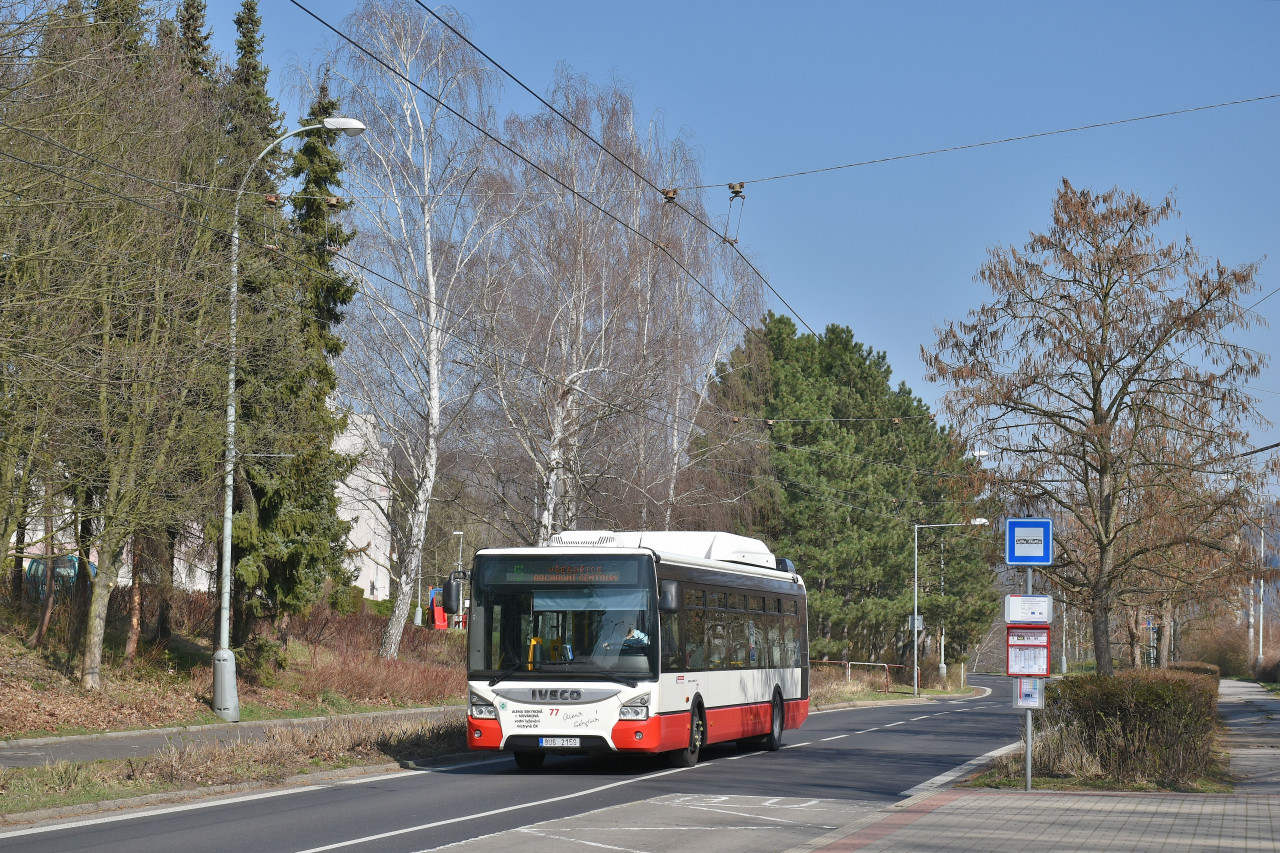 Kdypak bude tato linka trolejbusov? 77 Pod Vyhldkou, Netmick 25. 3. 2022