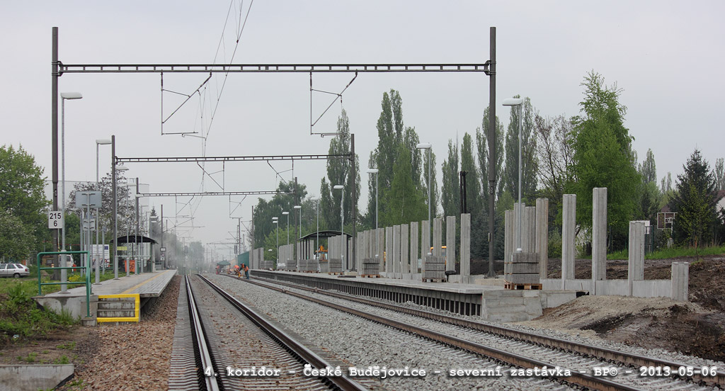 pohled na severn� zast�vku od jihu