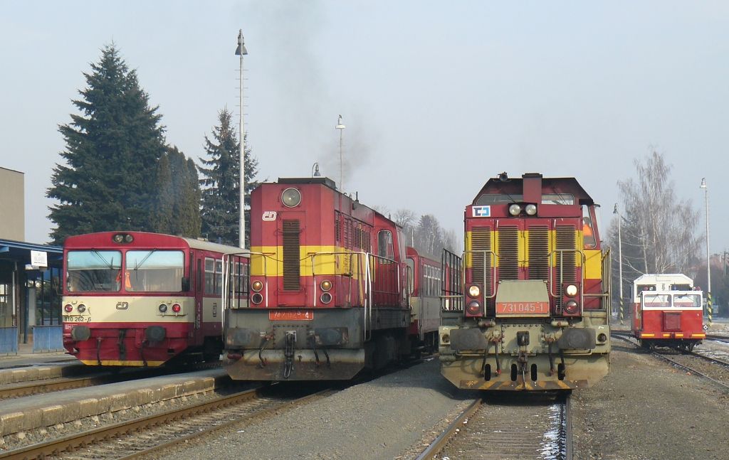 731 045-1+742 028-4+810 262-6 Byst�ice pod Host�nem(3.2.2012,foto-Ale� Kr�ka)