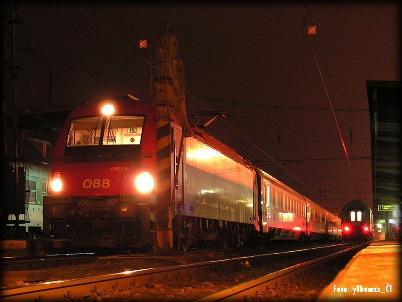 1216.238 OeBB, �esk� T�ebov�, 16. XII. 2008