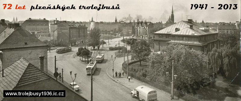 72 let plzeskch trolejbus --- 9.4.1941 - 9.4.2013