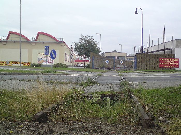 Zru�en� vle�ka u Kauflandu v Olomouci