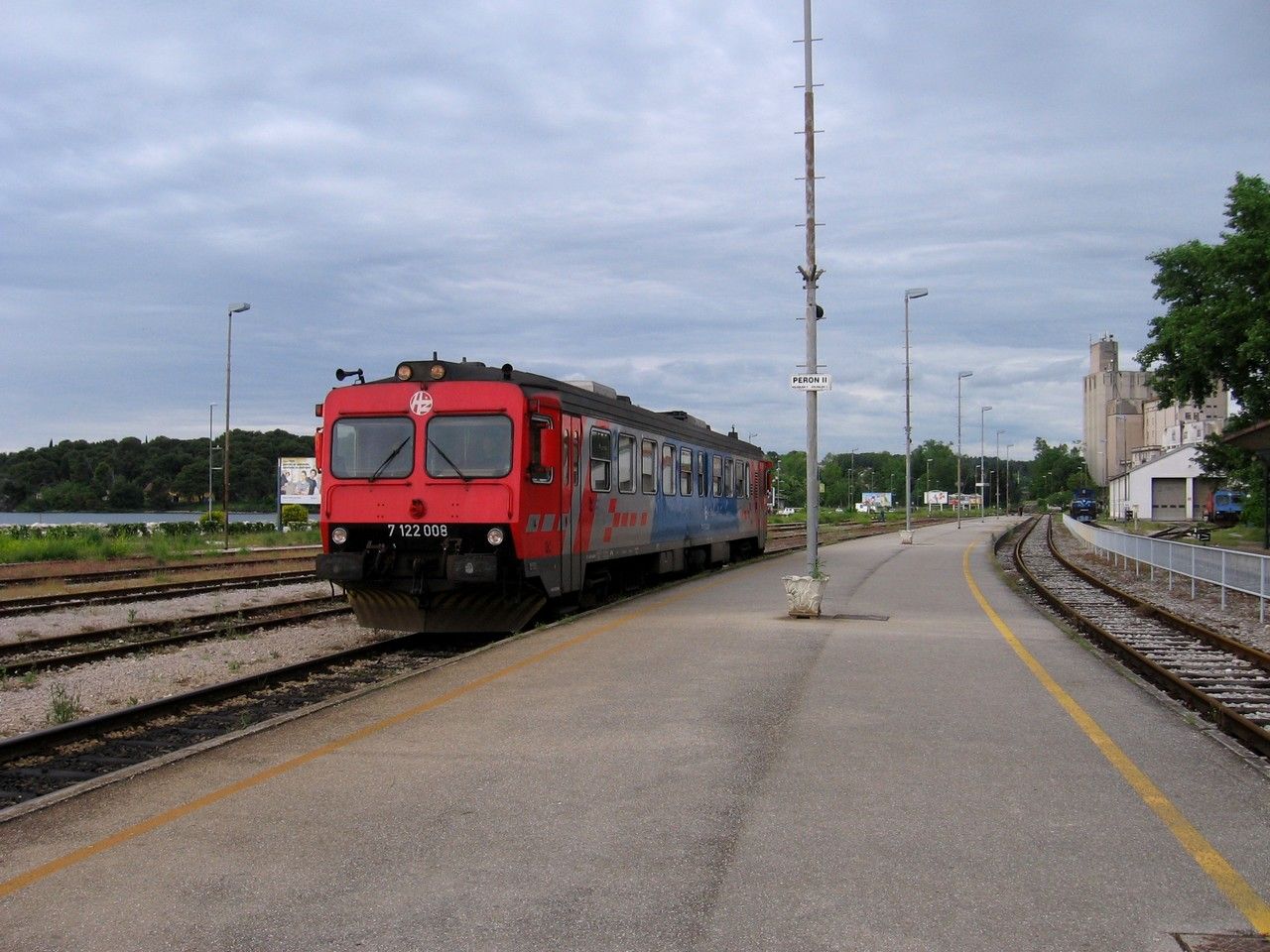 Osobn vlak z Buzetu pijd do Puly
