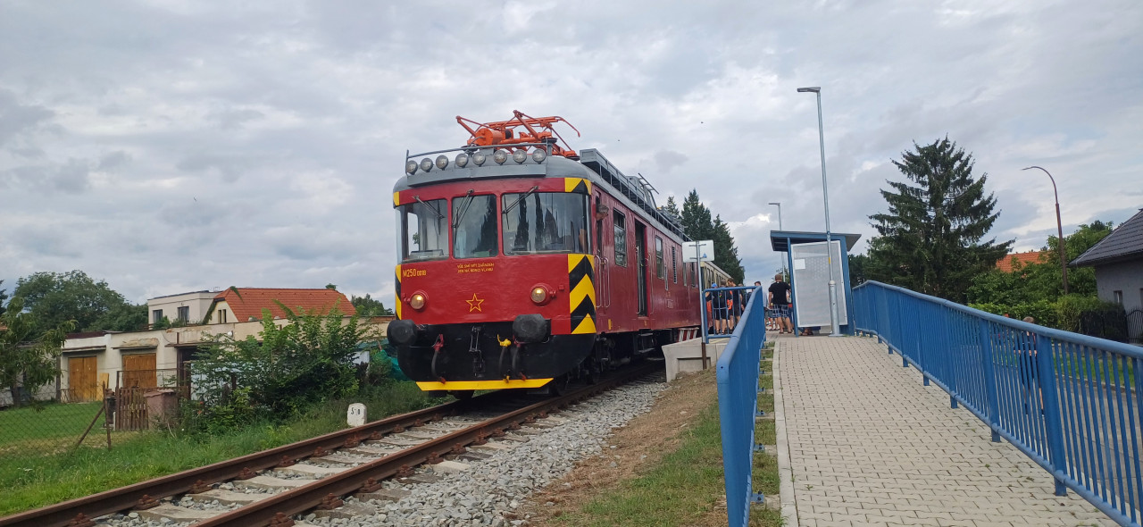 Po p��jezdu na kone�nou v Lu�ci nad Vltavou