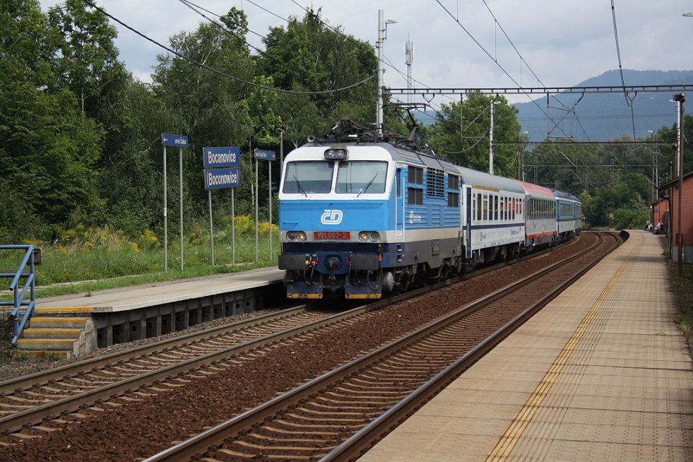 Ex 145 Landek: 151.007, Bocanovice
