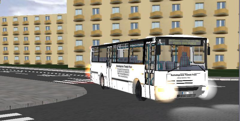 Karosa C 934E 2K3 9566 na spoji p�es Dalovice