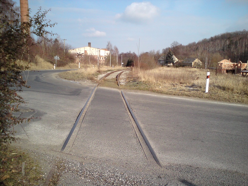 Pejezd silnice Vinaice - Slan.