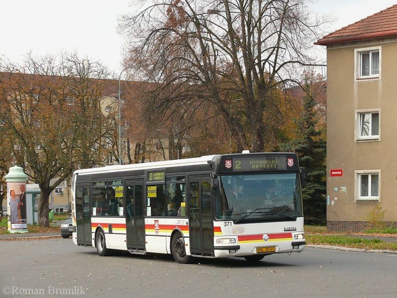 Karosa Renault Citybus DPKV ev.. 371 z r. 2001 SPZ KVL 97-41 - 15.10.2008
