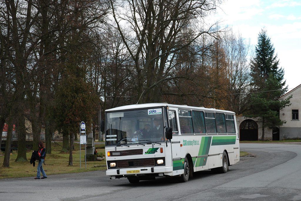 PMA 85-59 Trnov� (spoj Plze� - Ne�tiny) 13.11.10