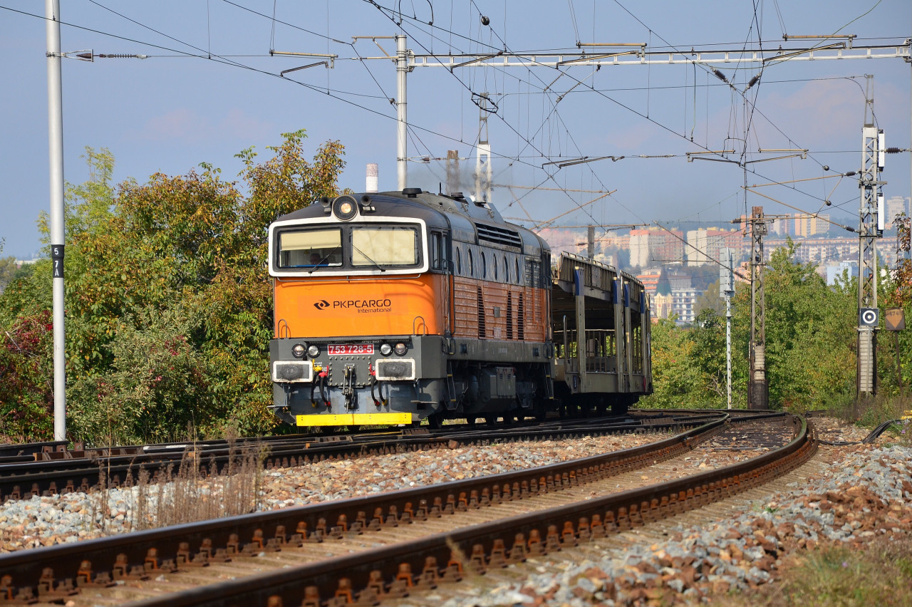 753 728 (ex T 478.3210) v odboce Brno - Tborsk dne 10.10.2020