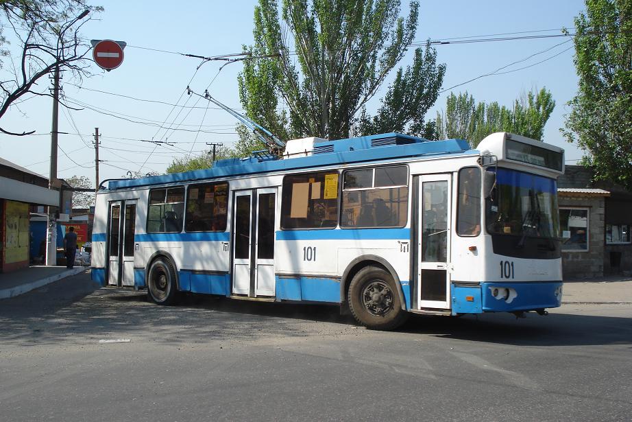 Trolejbus z roku 2007.