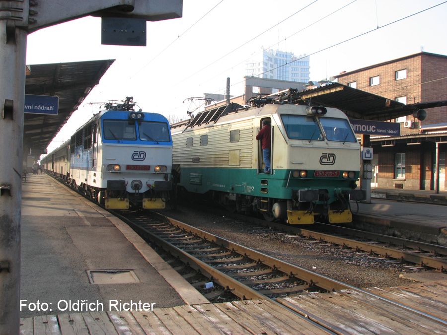 R622 a Ex 524 v Olomouci