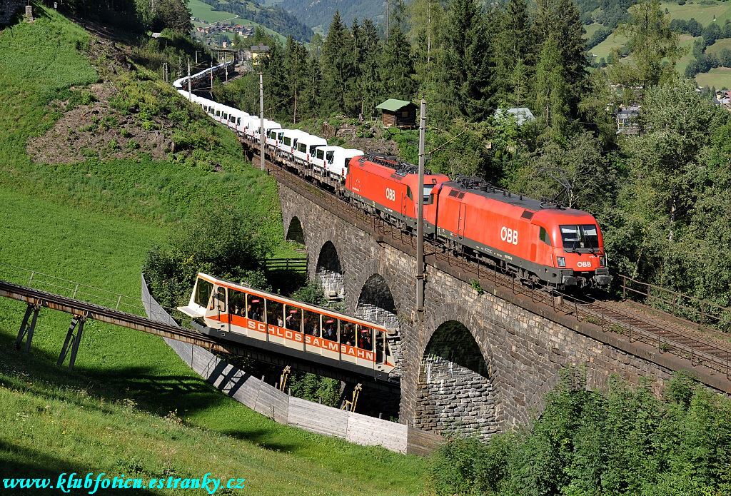 �BB 1116.175+1216.129+lanovka Schlossalmbahn