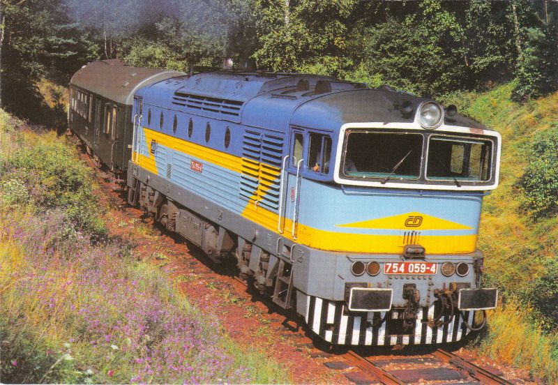 Vzpom�nka na osob�k z roku 1996 na trati 160, jedn� se o sken.