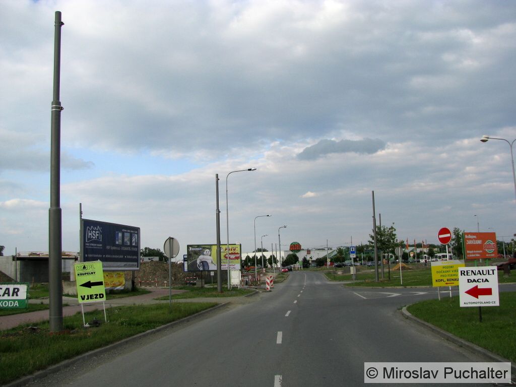 Po t�to silnici budou trolejbusy z kone�n� 