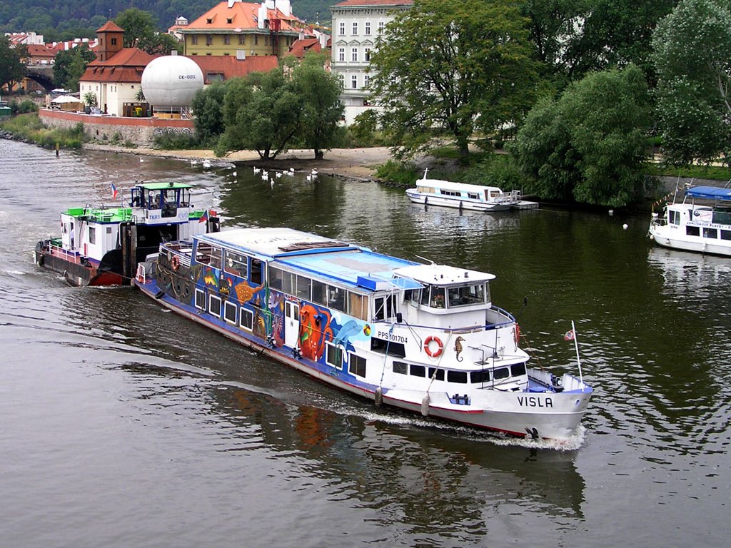 VISLA + TKR1 - 17. ervence 2008 - Praha, Mnesv most