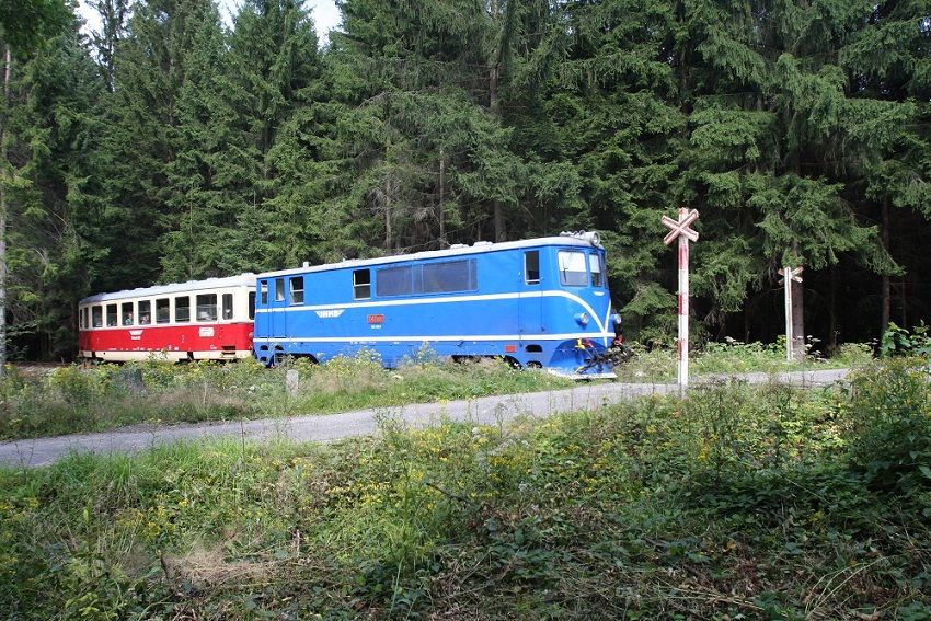 Vlak 211 Sudkv dl - Ke 21.8.2011
