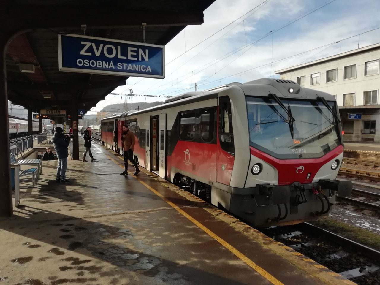 obnovenie osobnej dopravy na trati Zvolen - ahy, 2.1.2019