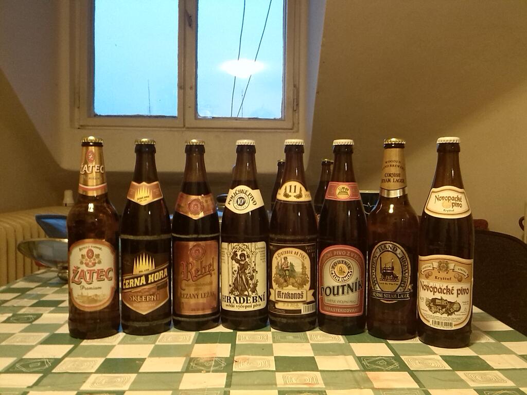 Pivo v Supermarketu Linda, Bruselsk� 12, Praha 2 - Kr�lovsk� Vinohrady