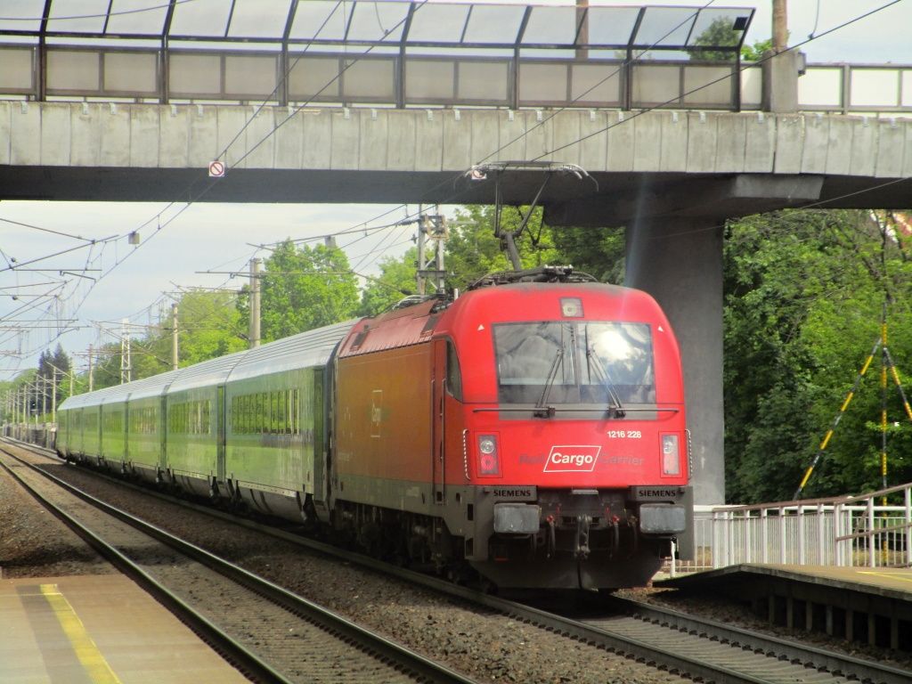 1216.228 sune RailJet - Pardubice Pardubiky 11.5.2019