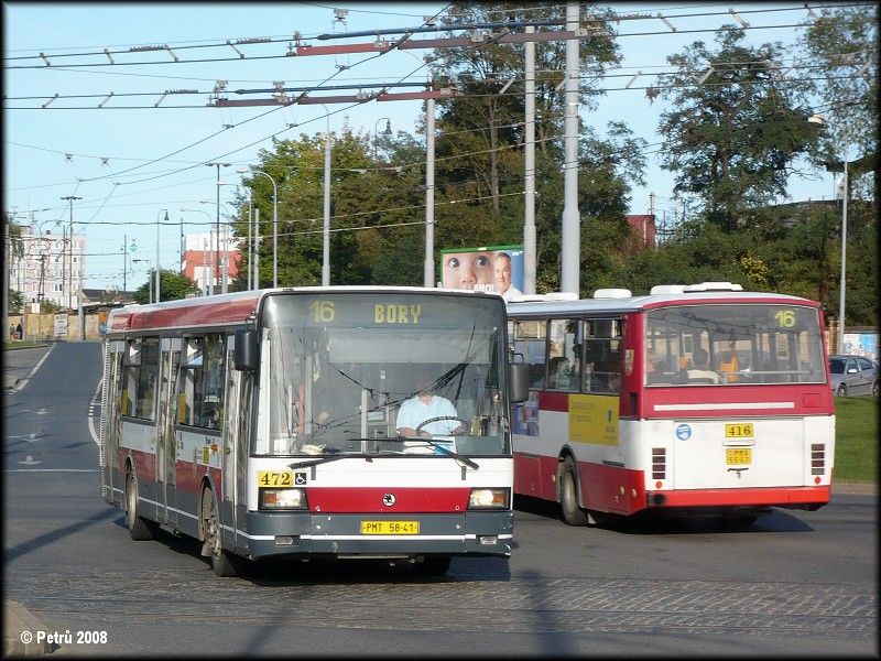 2008-09-13_bus472a416 - Linka 16 v dieselu; u ndra