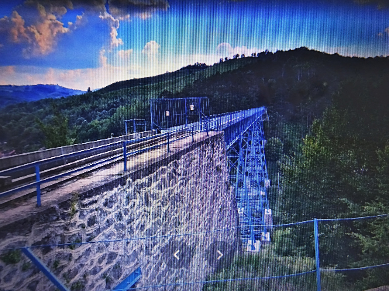 viadukt (dnes akvadukt) bv. dln drky z vrchu
