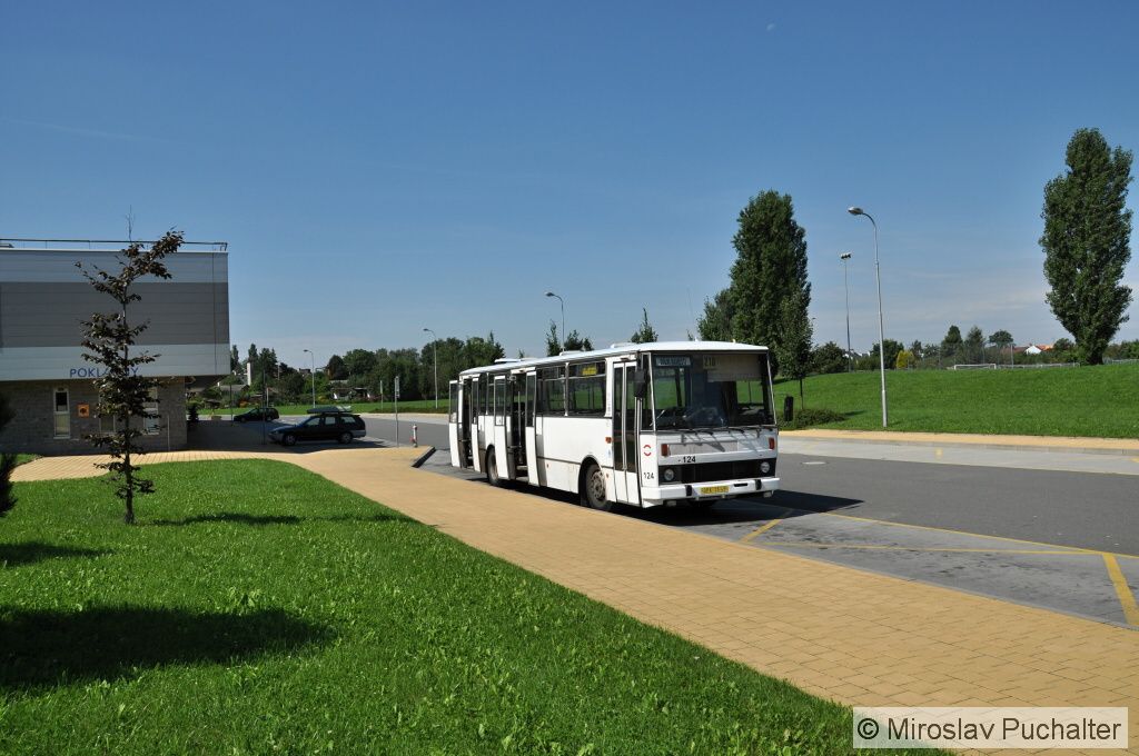 Ev. �. 124 (Karosa B 732) v kone�n� 