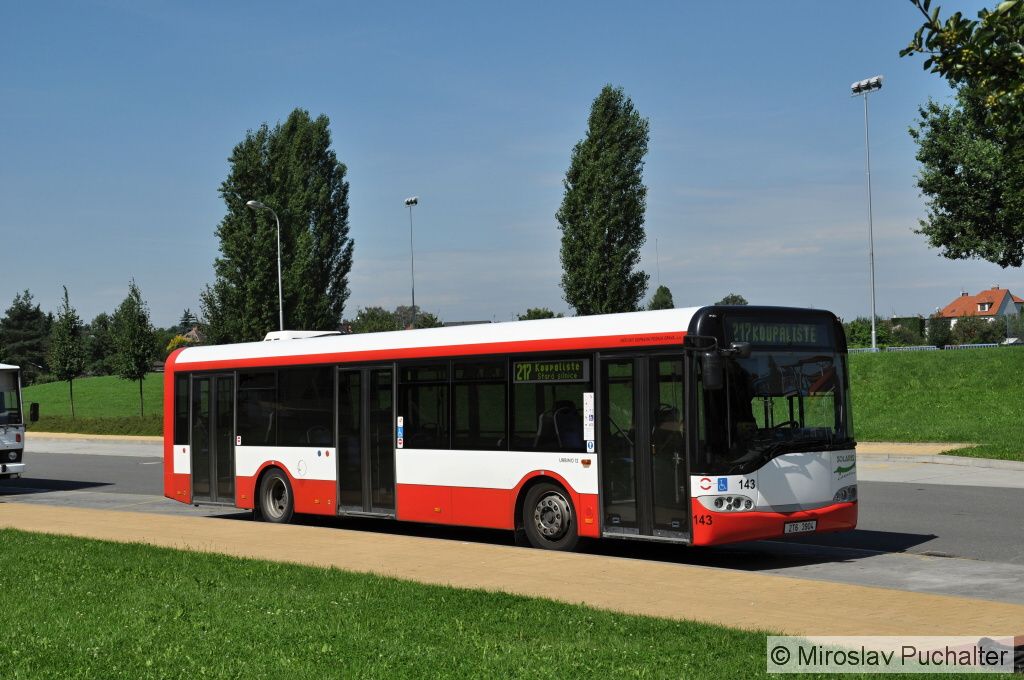 Ev. �. 143 (Solaris Urbino 12) v kone�n� 