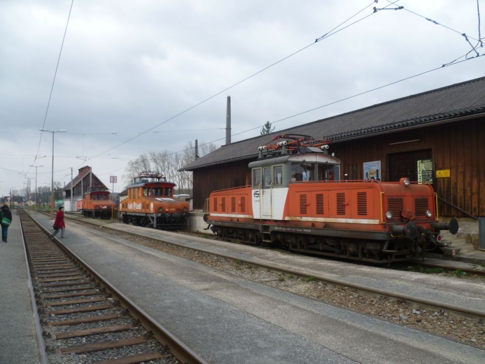 Elektrick lokomotivy v Eferdingu
