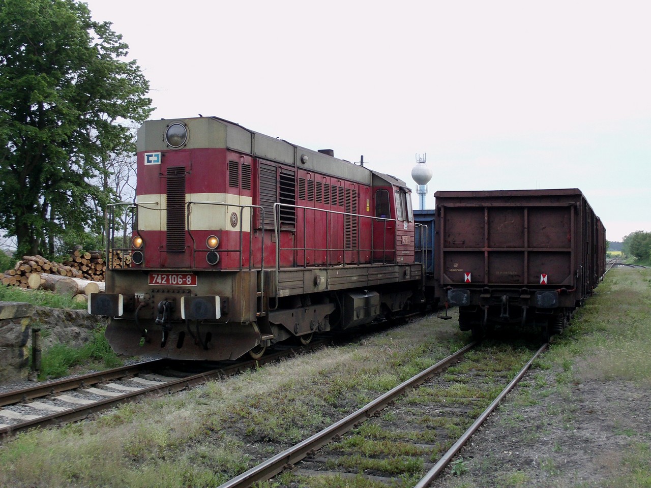 Ex T 466.2106 odkld vozy v ist, 17.5.2011