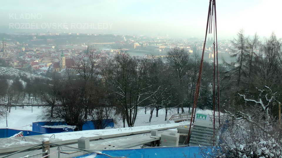 2016 01 22 - Rekonstrukce stanice Neboz�zek 22.1.2016 - Lanov� dr�ha Pet��n - Praha