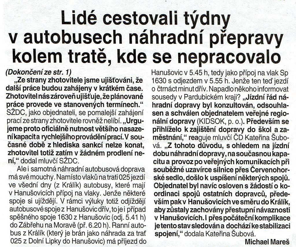 Pokra�ov�n� ze strany 2, zdroj: OBZOR �.17, autor �l�nku: Michael Mare�