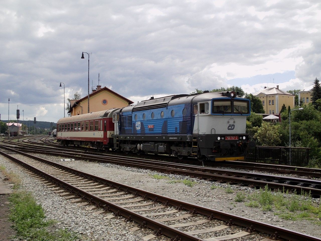 750.707 p�i posunu v �st. Rakovn�k, po p��jezdu v R 1230, 16.6.2014