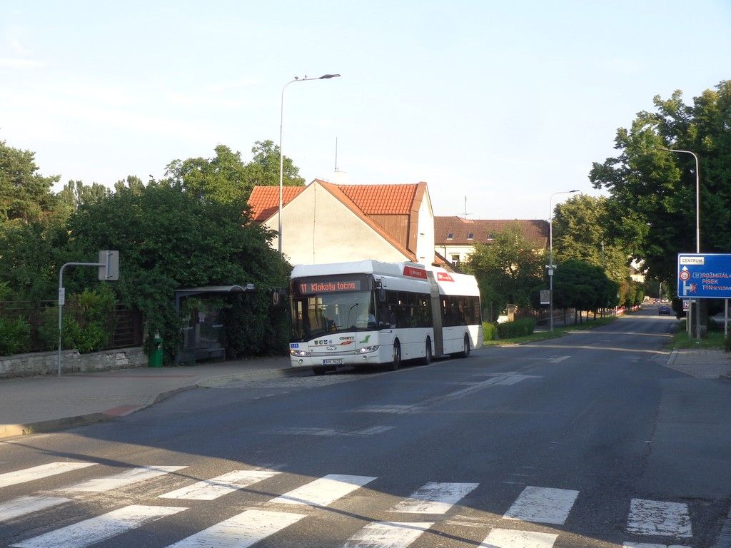 Kloubov autobusy netradin v zastvce Nchodsk sdlit.
