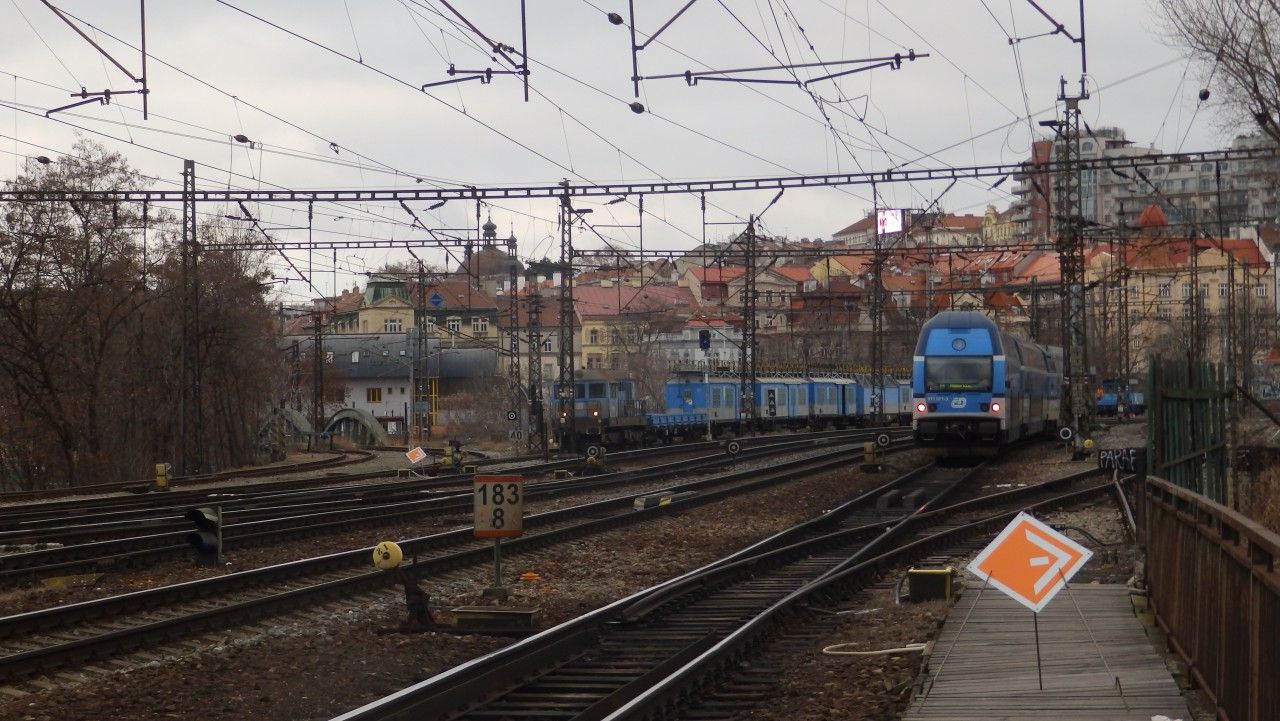 Pra�sk� zhlav� �st. Praha-Vr�ovice os.n. 6.1.2018