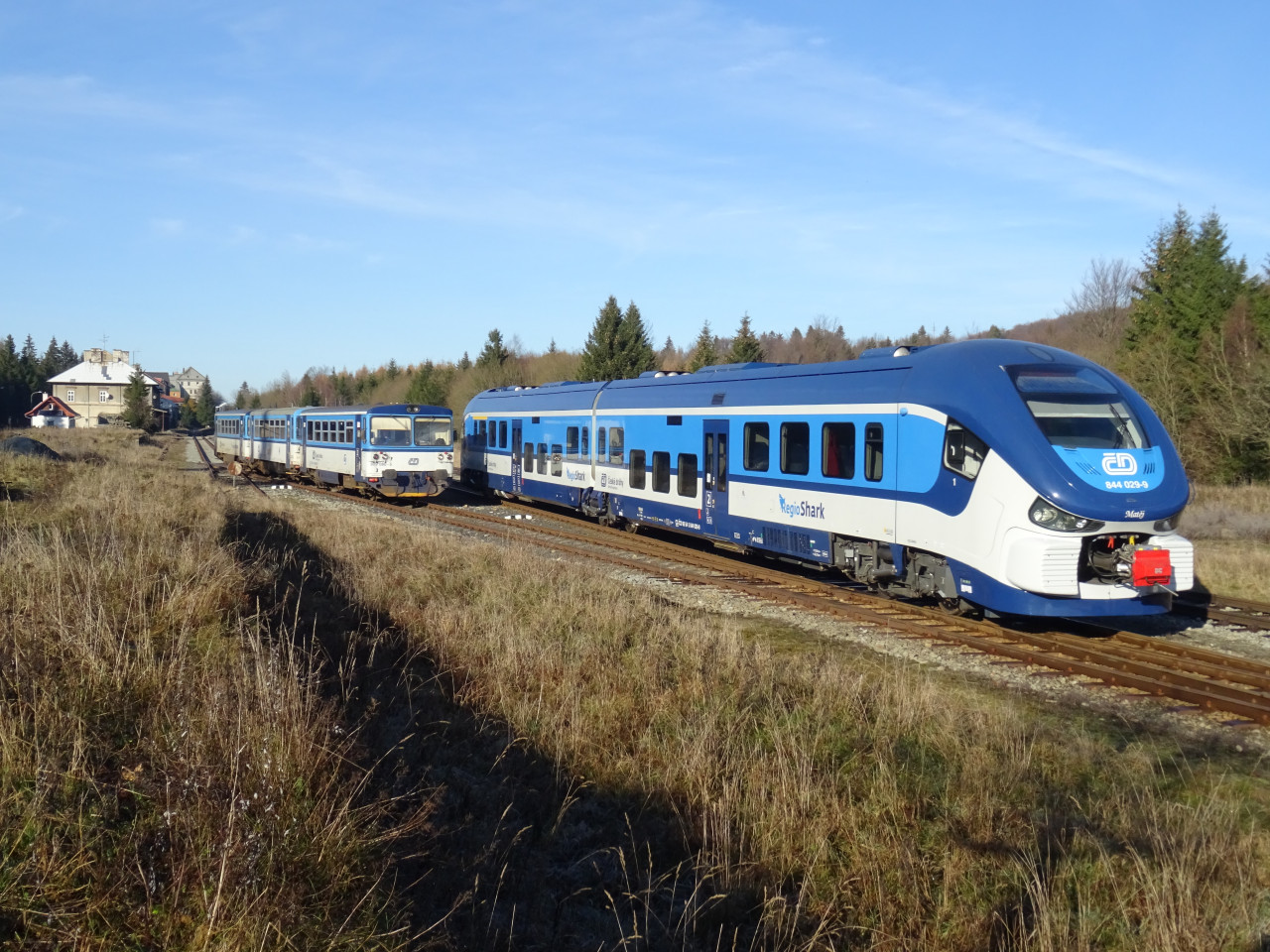 Moldava v Kru�n�ch hor�ch- vz�cn� vekslov�n�.  27.11.2022
