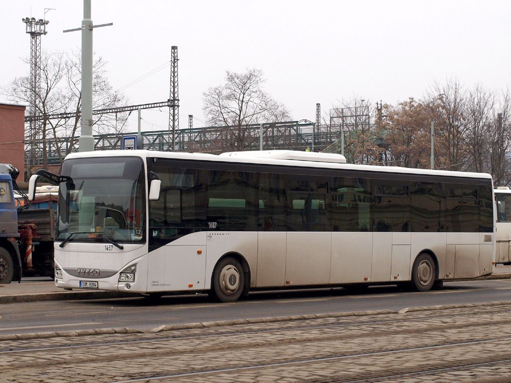 3SM 8204 (1457) - Iveco Crosway LE 13M LINE - 5. 2. 2015 - Praha, Smchovsk ndra
