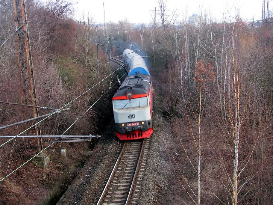 749 008 na �ele os 9055 - Praha Michle - 16.1.2011.