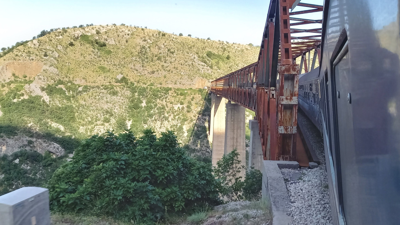 Nejvy most v Evrop - Mala Rijeka