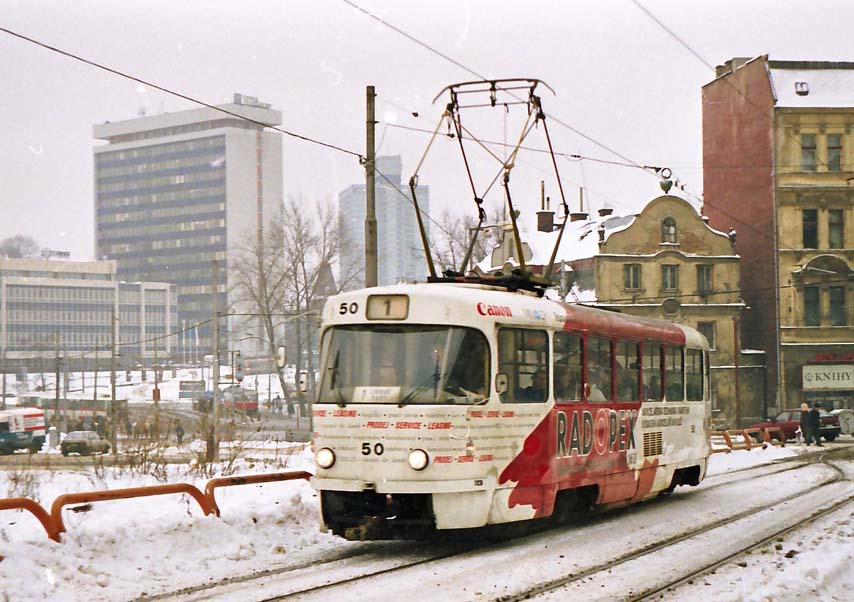 07.01.1995 - Liberec Tram. T3 ev.. 50