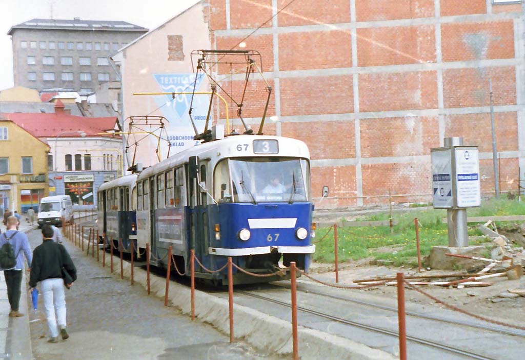 11.05.1995 - Liberec Tram T3 ev.. 67 + 68