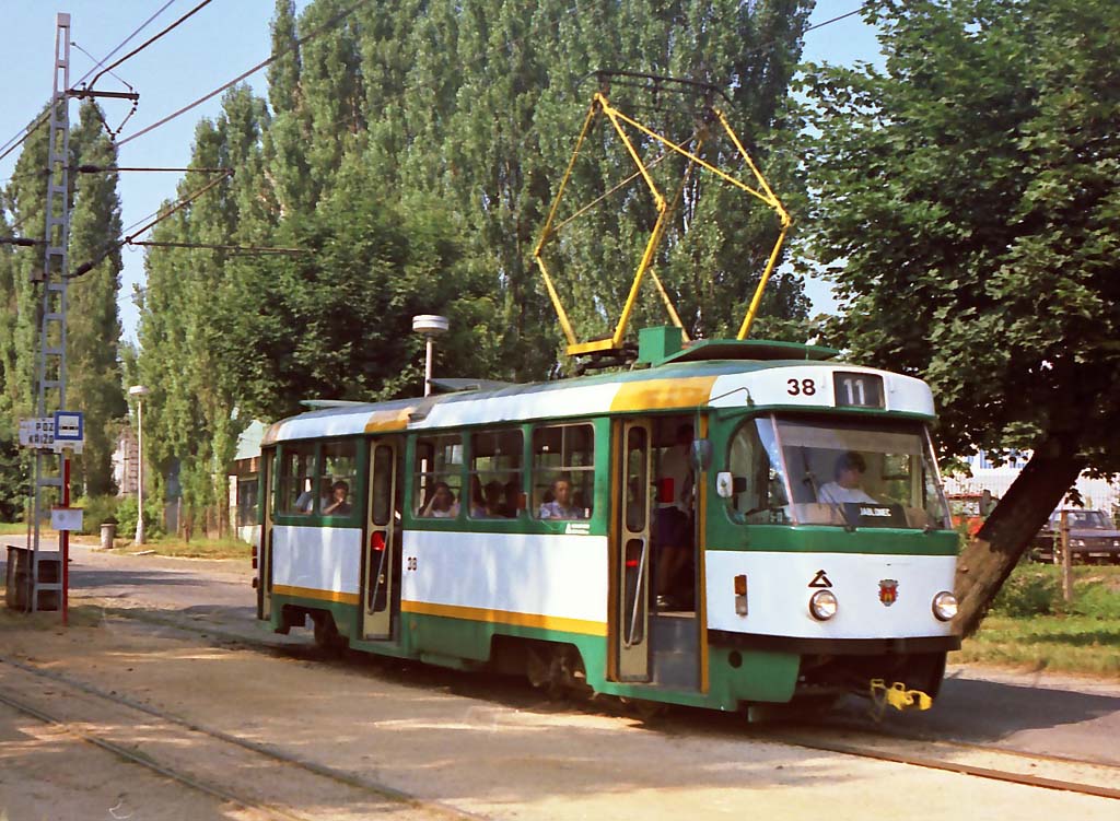 16.08.1997 - Vratislavice Lkrna Tram. T3 ev.. 38