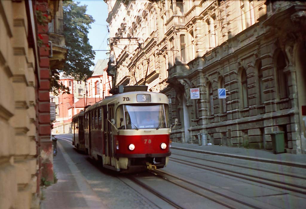 16.08.1997 - Liberec Tram. T3 ev.. 78 + 79