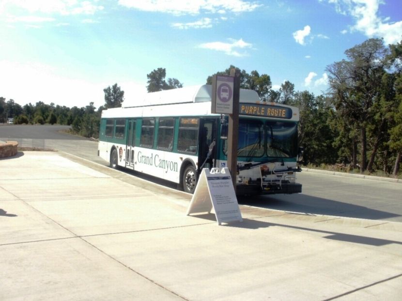 Shuttle bus - Grand Canyon