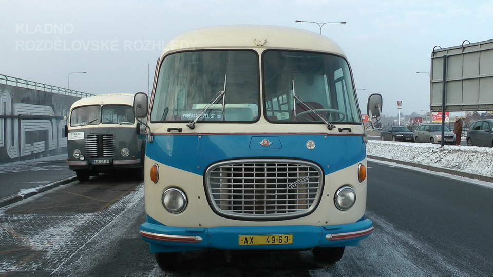 2014 01 25 - 85 let autobusov linky Praha - Podbrady